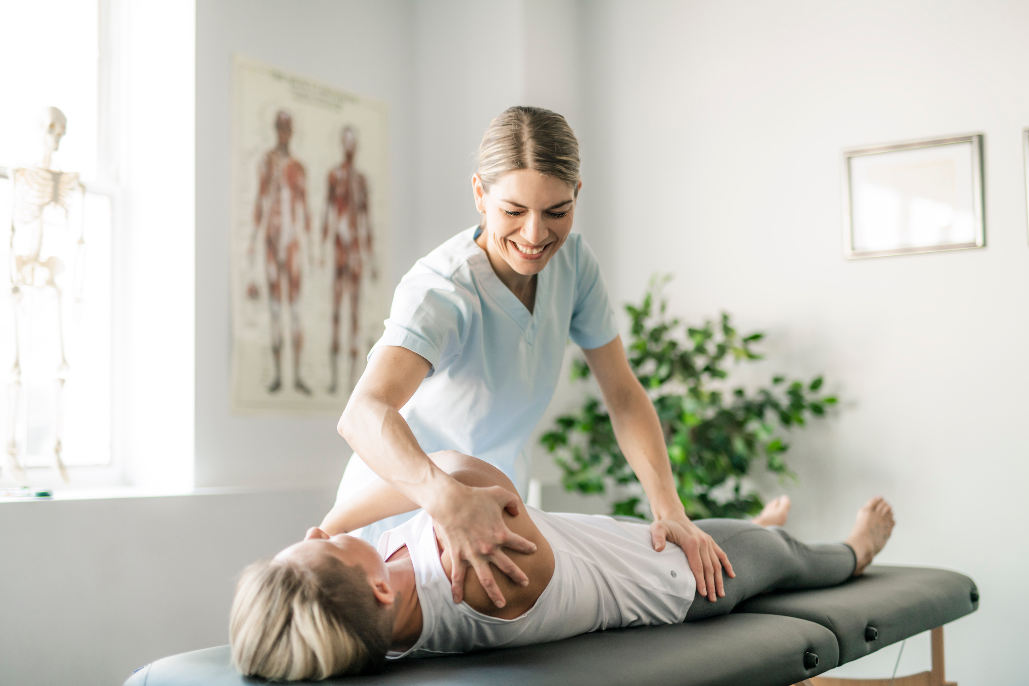 Physiotherapy care cover scenario